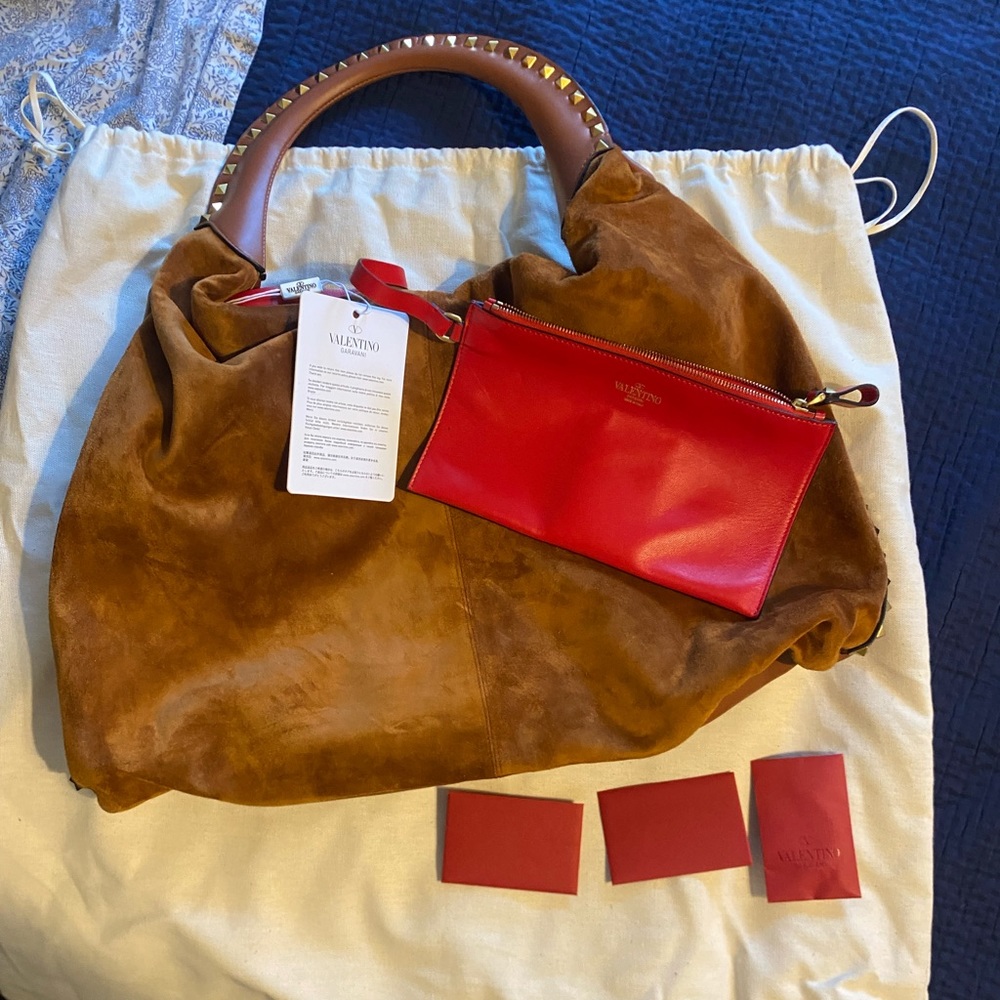 AUTHENTIC Valentino Garavani RockstuD Hobo Bag - BRAND NEW